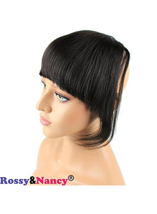 Rossy&Nancy Fringe Short Straight Hair Extension Black - Image 3