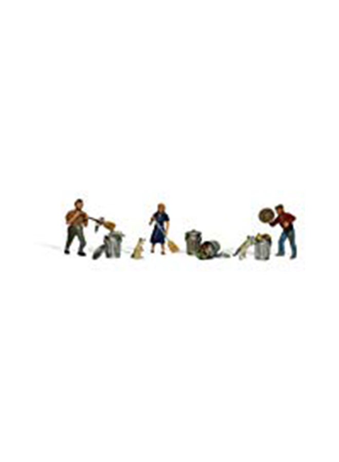 Woodland Scenics HO People & Pesky Raccoons 0.3 x 0.3 x 0.7inch  - Image 2