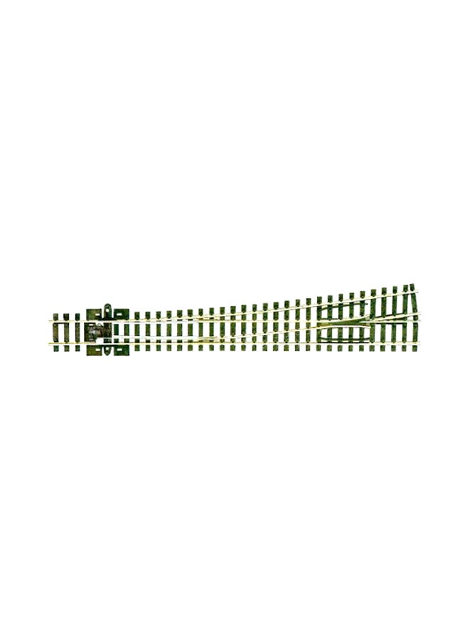 Peco N Scale Code 80 Insulfrog Left-Hand Turnout 18.8x4.6x1cm - Image 1
