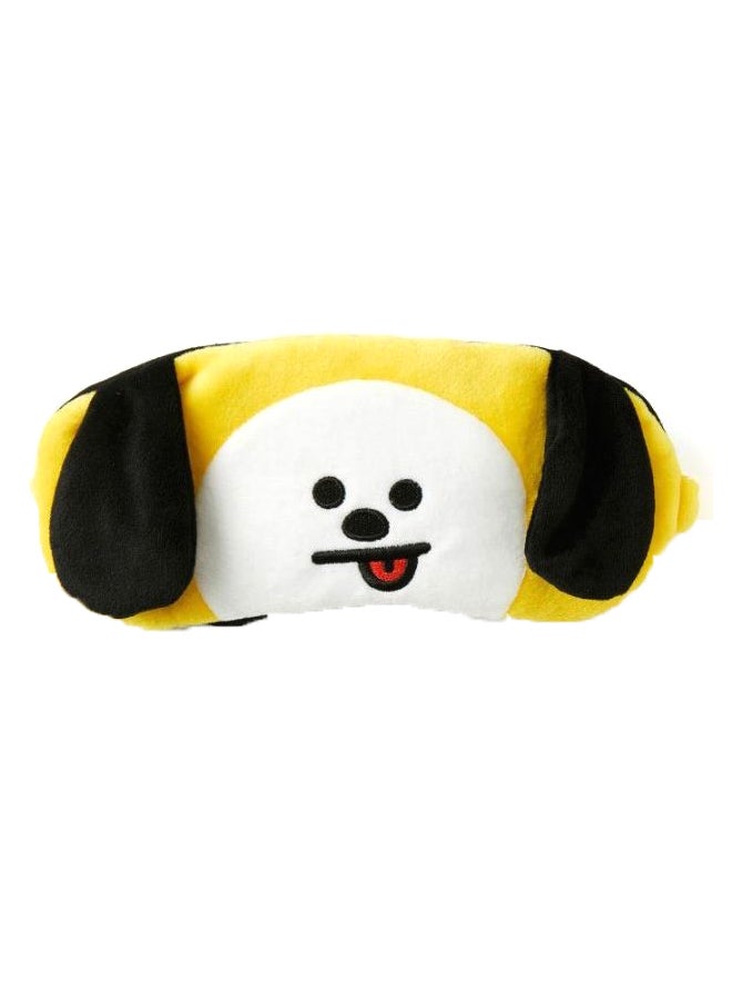 Cartoon Sleeping Eye Mask Yellow/White/Black  - Image 1