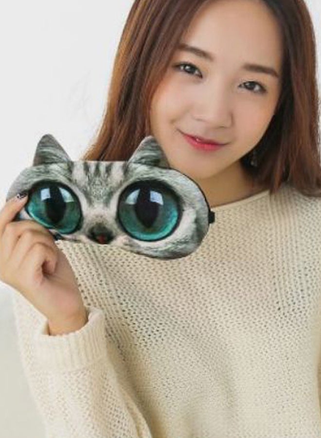Generic - 3D Cartoon Sleeping Eye Mask Multicolour - Image 1