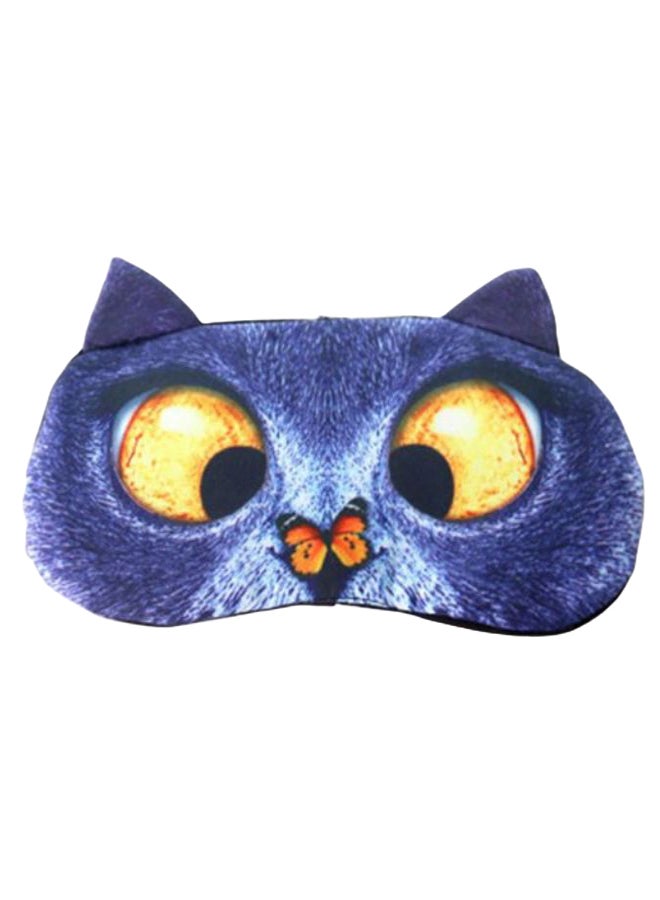 3D Cartoon Sleeping Eye Mask Blue/Brown/Black - Image 1