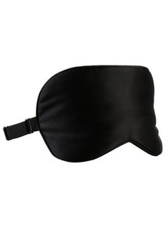 Super Soft Sleeping Eye Mask With Adjustable Strap Black