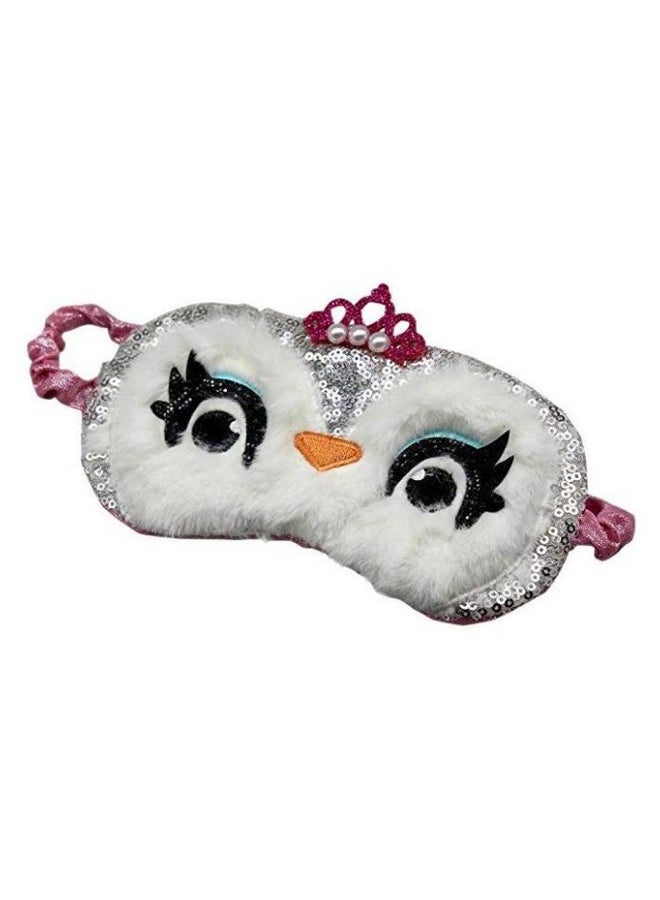 Sequins Owl Sleeping Eye Mask Multicolour