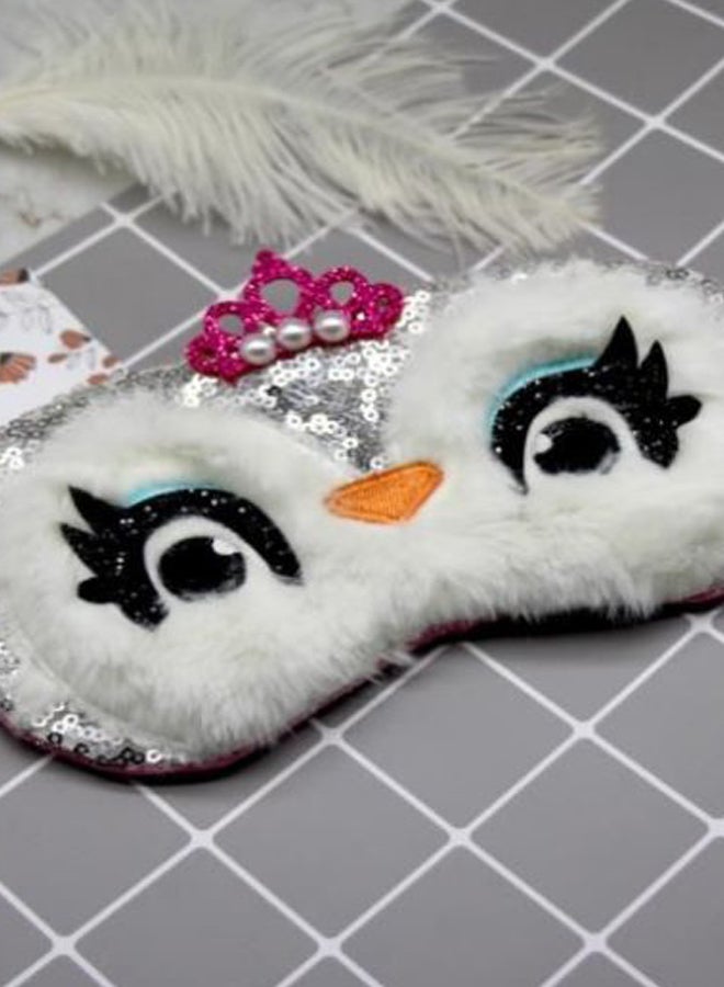Sequins Owl Sleeping Eye Mask Multicolour