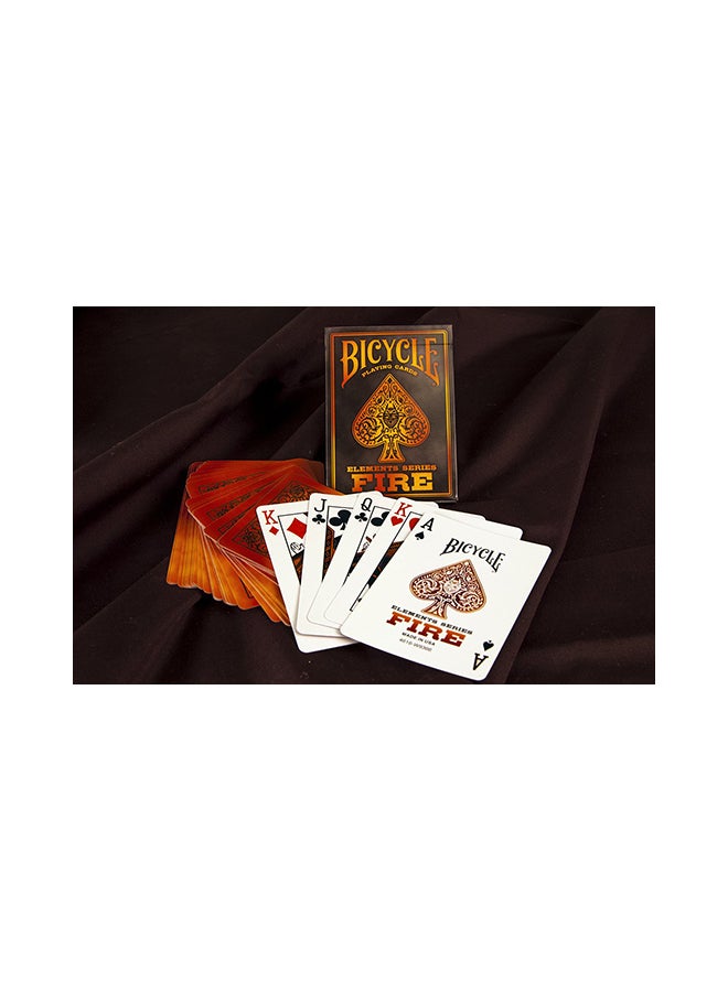 Bicycle Fire Standard Playing Cards - Image 2