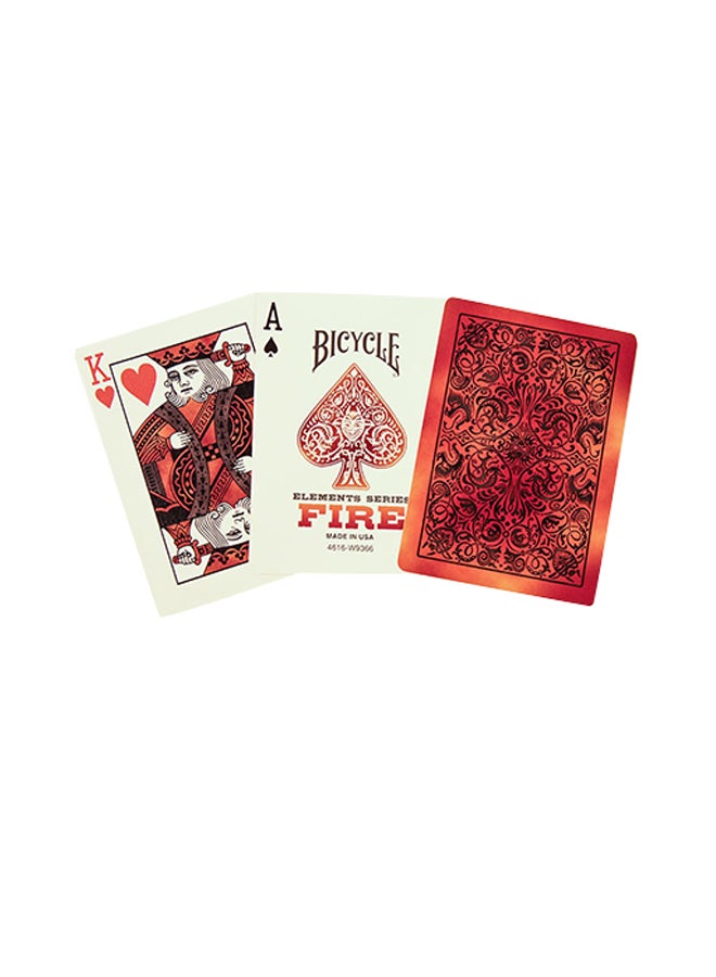 Bicycle Fire Standard Playing Cards - Image 3