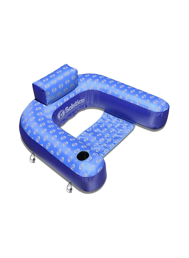 Solstice Swimline Designer Loop Lounge Pool Float 15.2x5.5x12inch - Image 3