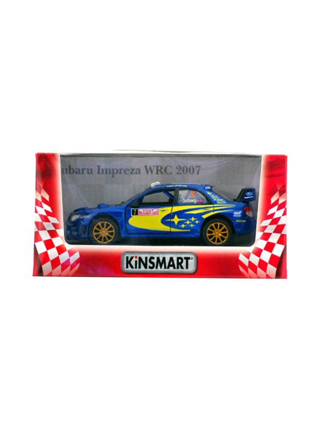 Kinsmart Subaru Impreza Wrc Racing Scale 6.2x3x3.2inch  - Image 4