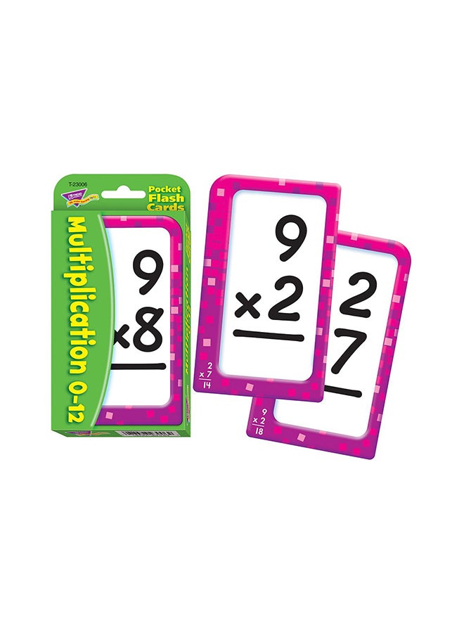 Multiplication Pocket Flash Cards - v1579693943/N33647634A_2