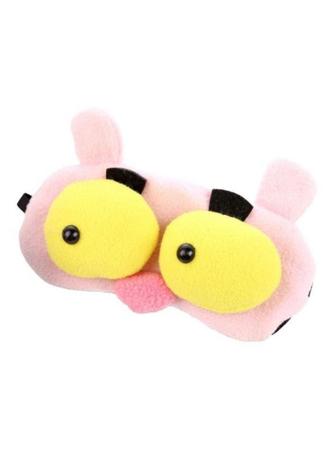 Animal Cartoon Sleeping Eye Mask Pink/Yellow/Black - Image 1