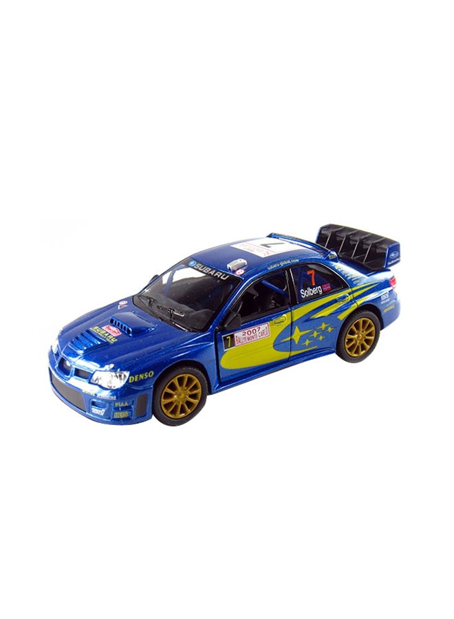 Kinsmart Subaru Impreza Wrc Racing Scale 6.2x3x3.2inch  - Image 1