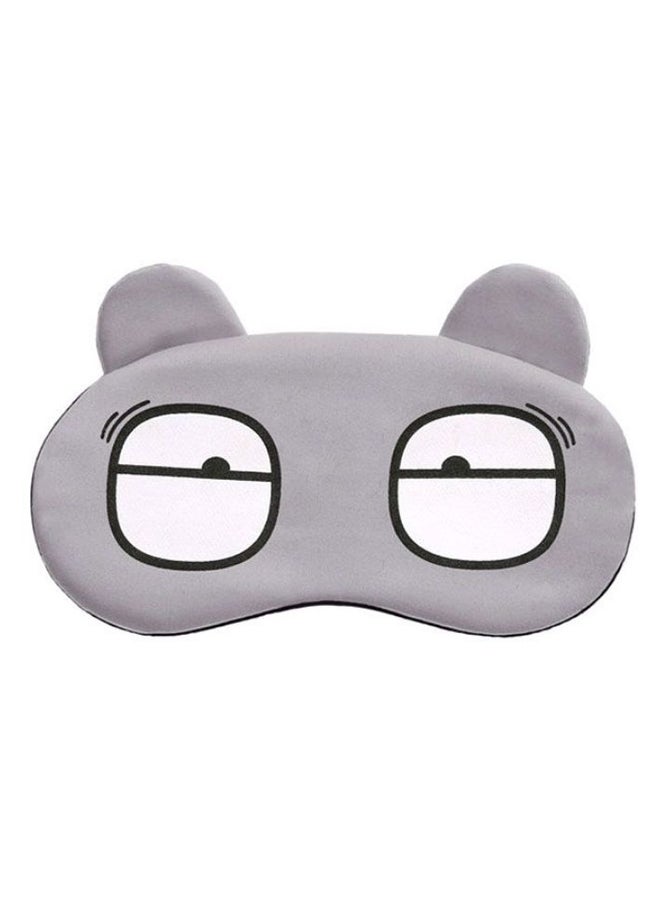 Animal Cartoon Sleeping Eye Mask Grey/Black/White