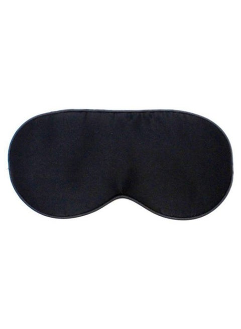 3D Contour Cup Sleeping Eye Mask Black