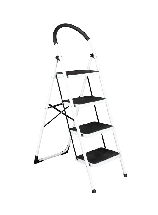 BITA 4 Step Heavy Duty Ladder White/Black - Image 2