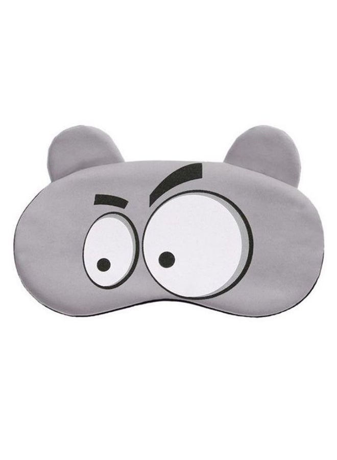 Animal Cartoon Sleeping Eye Mask Grey/White/Black