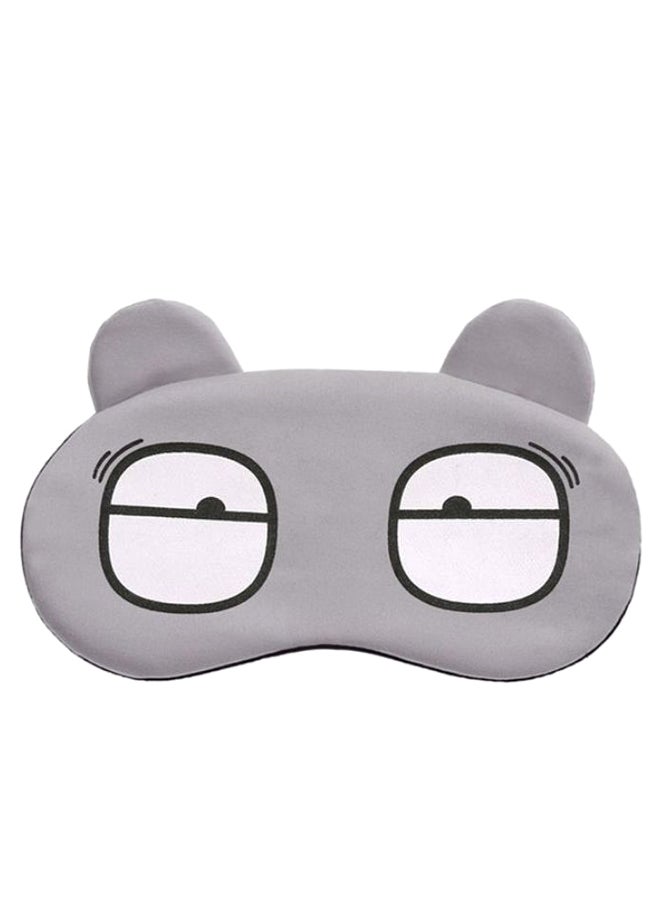 Funny Cartoon Sleeping Eye Mask Grey/Black/White