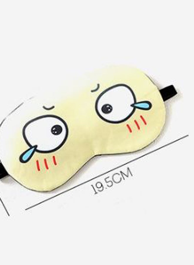 Funny Cartoon Sleeping Eye Mask Multicolour  - Image 2
