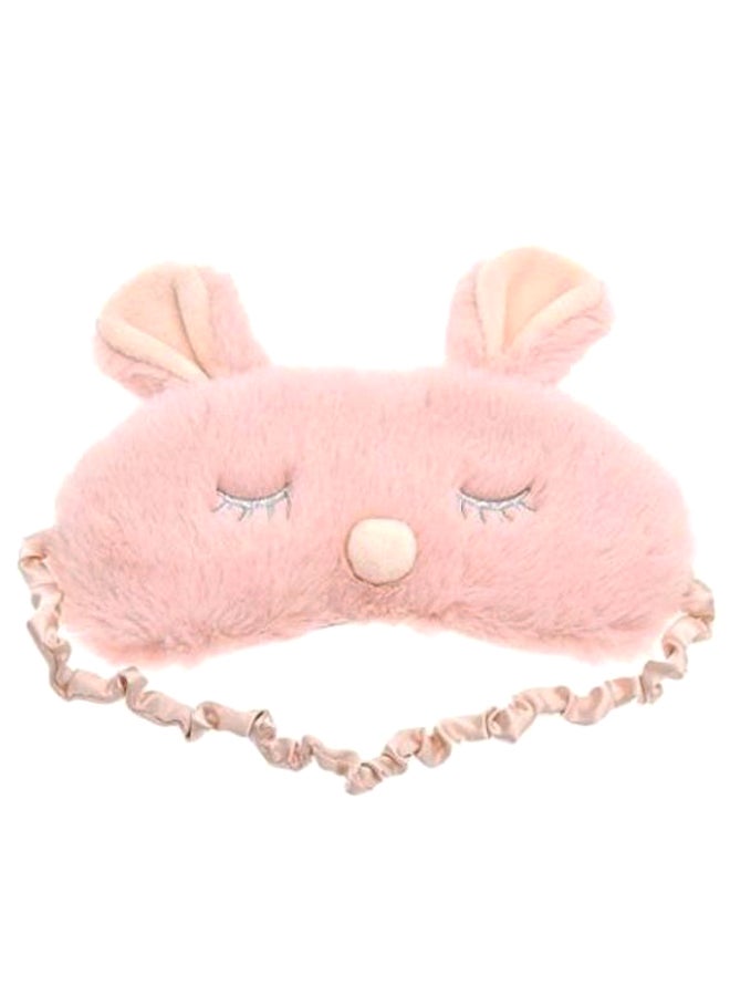 Rabbit Design Sleeping Eye Mask Pink - Image 2