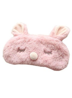 Generic Rabbit Design Sleeping Eye Mask Pink  - Image 1