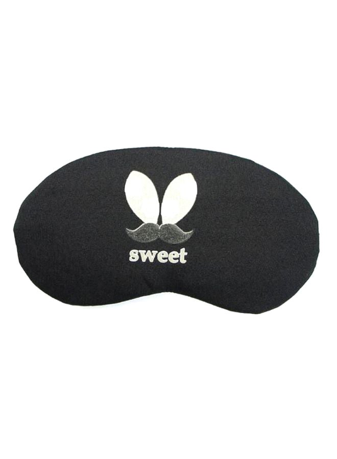 Sweet Print Sleeping Eye Mask Black/White/Grey  - Image 1