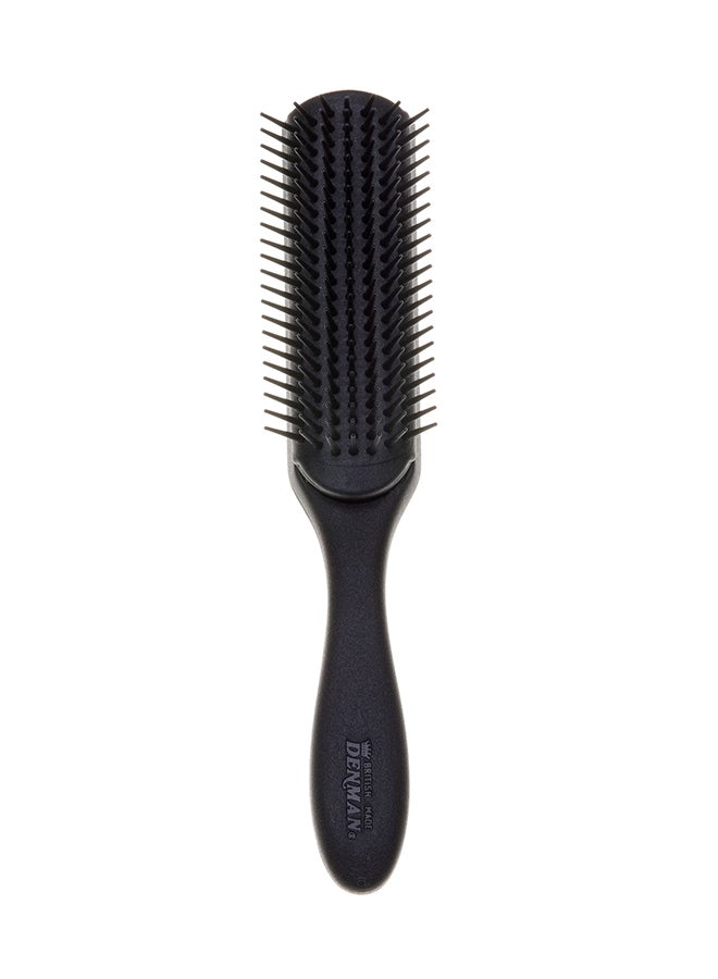 DENMAN Smooth Nylon Pins Styling Brush Black