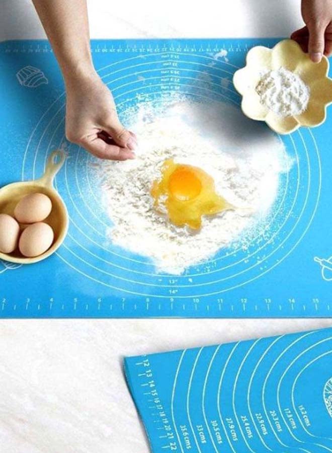 Reusable Non-Stick Baking Mat Blue 50x40cm  - Image 2