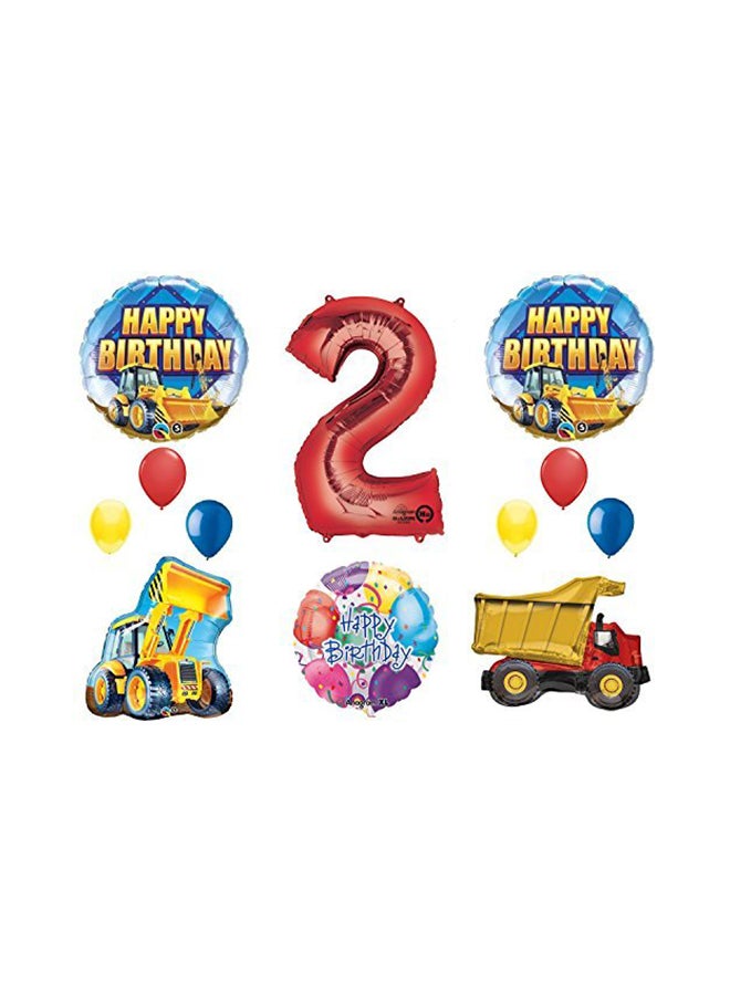 Mayflower Products 2nd Birthday Decoration Party Balloon Set  - Image 1