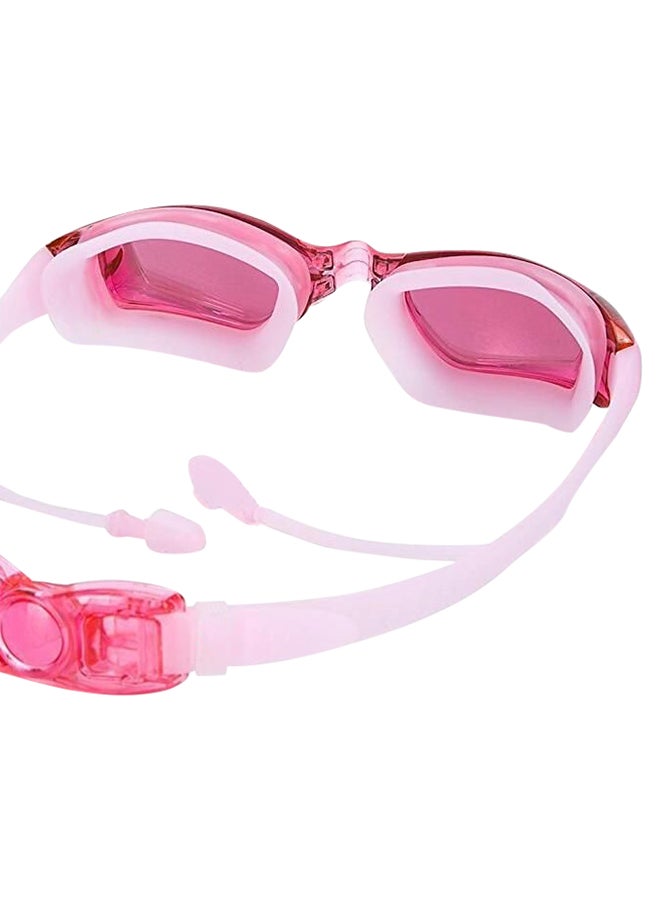 Generic Anti Fog Swimming Goggles With Earplugs  - Image 2