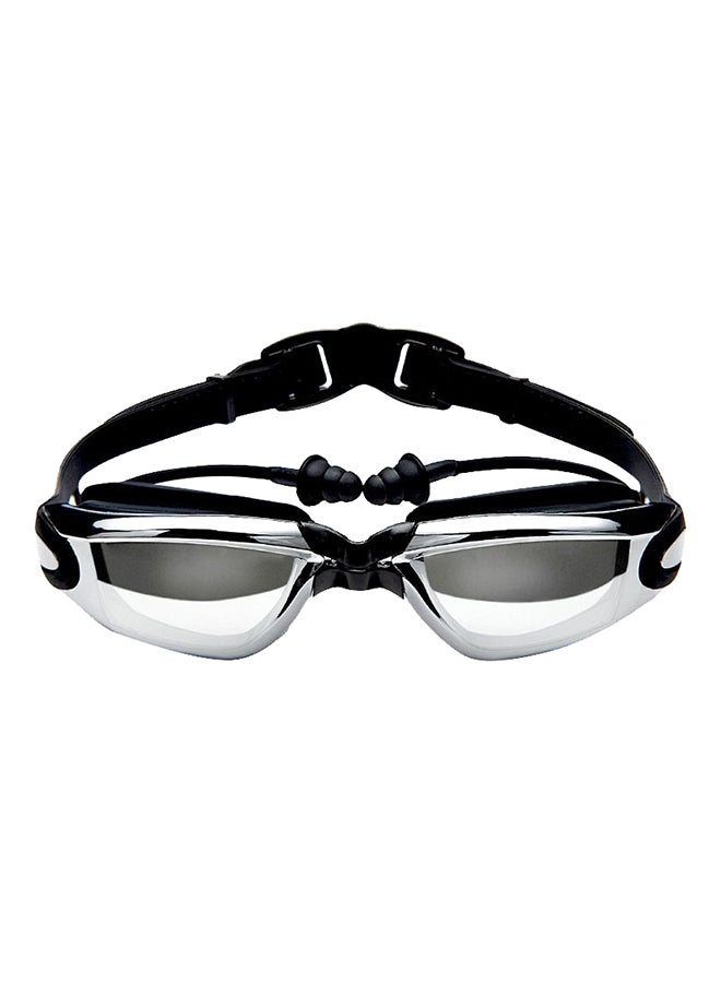 Generic Anti Fog Swimming Goggles With Earplugs  - Image 1