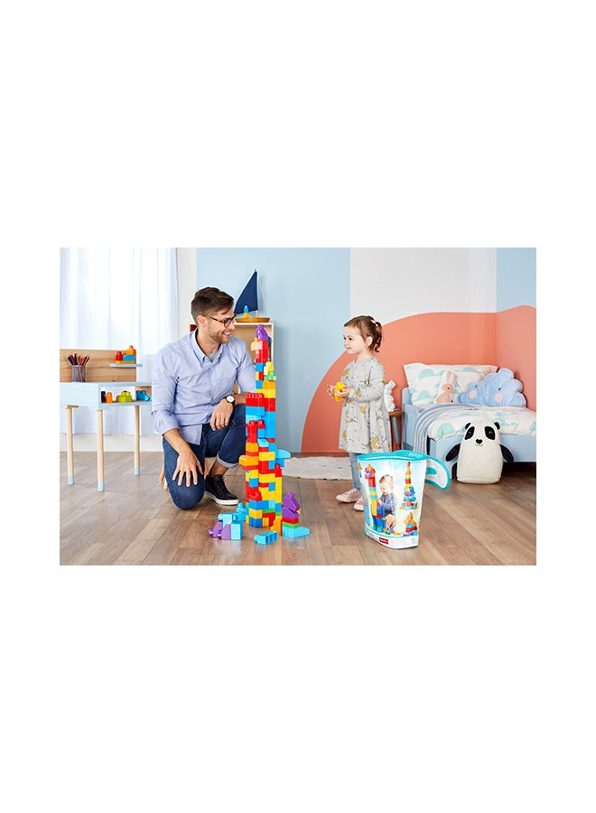 Mega Bloks 60-Piece Big Building Bag 29.2 x 10.2 x 34.3cm - Image 4