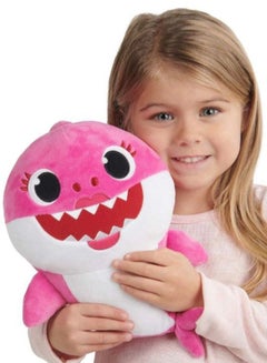 Generic Baby Shark Shape Musical Plush Toy 30cm  - Image 2