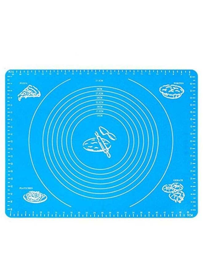 Reusable Non-Stick Baking Mat Blue 50x40cm  - Image 1