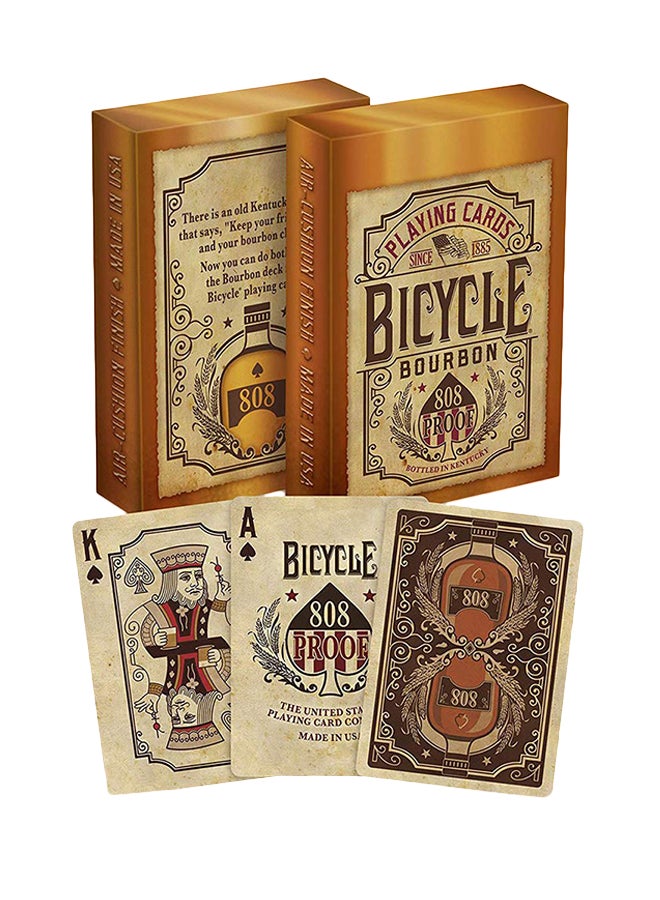 Bourbon Playing Cards 1.8 x 6.5 x 9.2cm - v1579698861/N33649937A_3