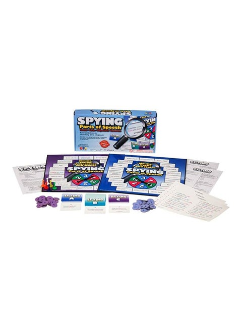 Spying Parts Of Speech Board Game