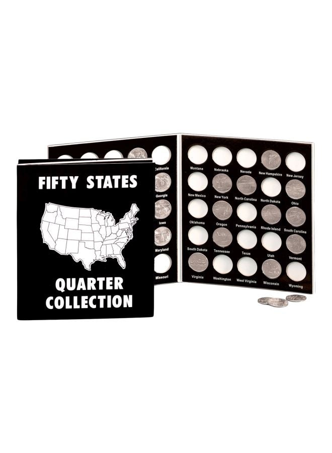 Fox Valley Traders Commemorative State Quarter Collection Album - Image 1