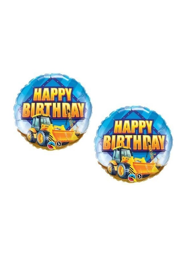 Mayflower Products Pack Of 12 Ultimate Construction 1st Birthday Balloon - Image 5
