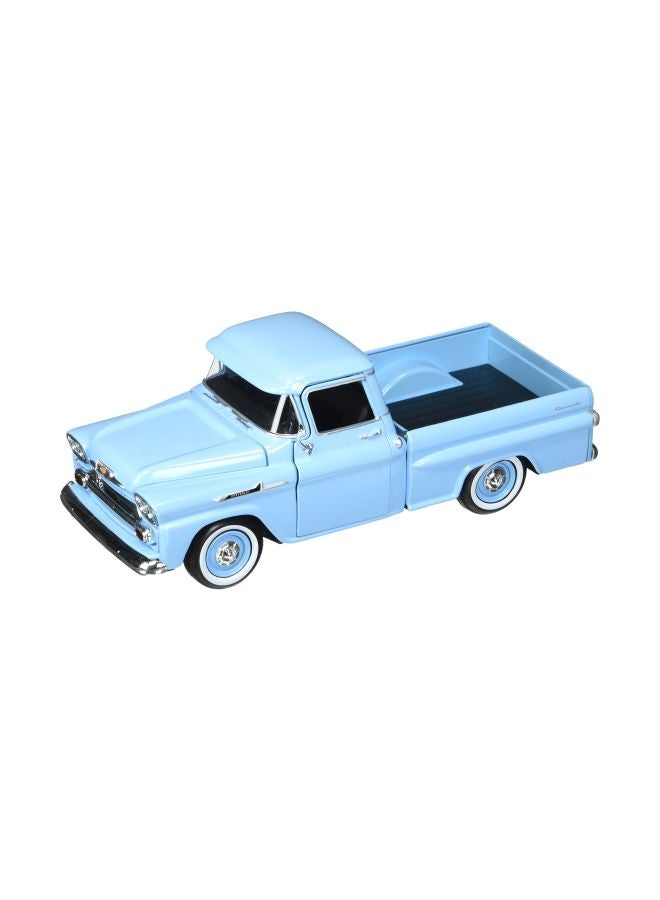 Motor Max Chevy Apache Fleetside Play Vehicle 79311AC-LTBL Blue  - Image 1