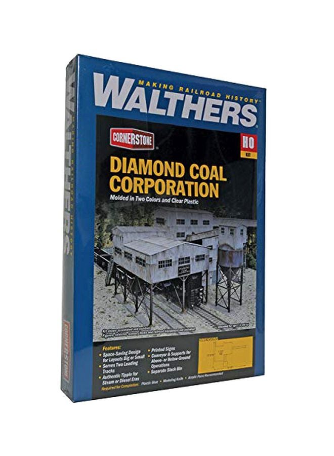 Walthers Cornerstone Diamond Coal Corporation Building Kit 933-4046  - Image 1