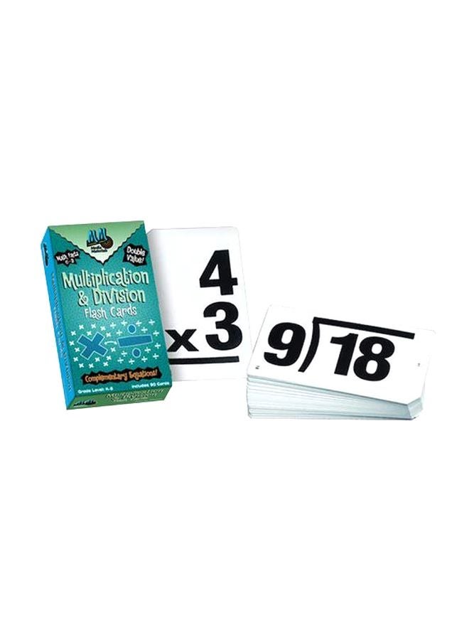 Learning Advantage Multiplication And Division Flash Cards CTU8661 - Image 1