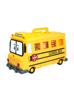 Robocar Poli Robocar Poli School Bus Diecast Toy Set 83148  - Image 2