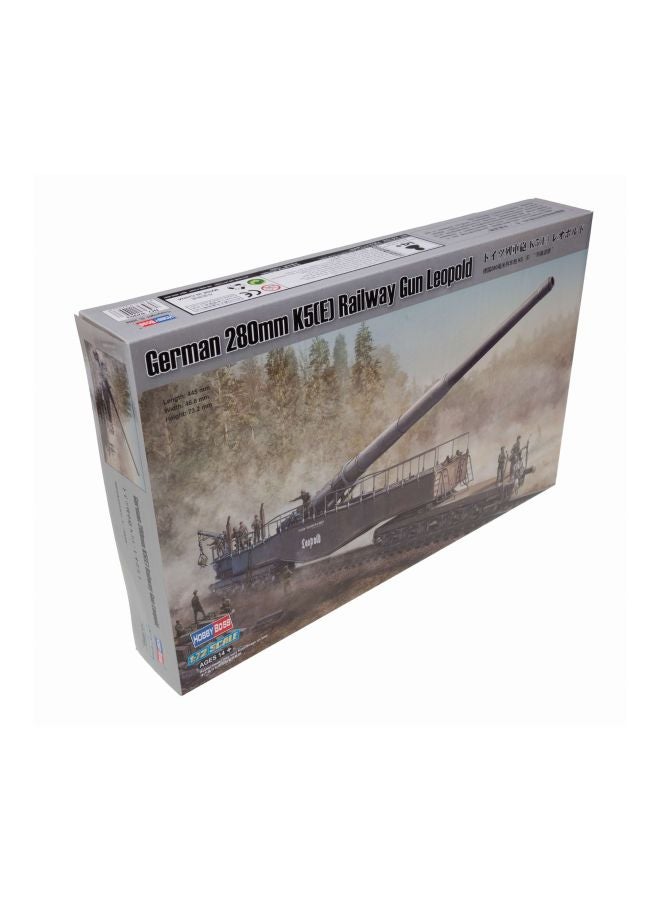 Hobby Boss Railway Gun Leopold Vehicle Model Building Kit  - Image 2