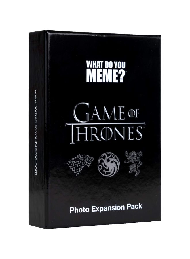 WHAT DO YOU MEME? - Game Of Thrones Expansion Card Game 54022 - Image 1