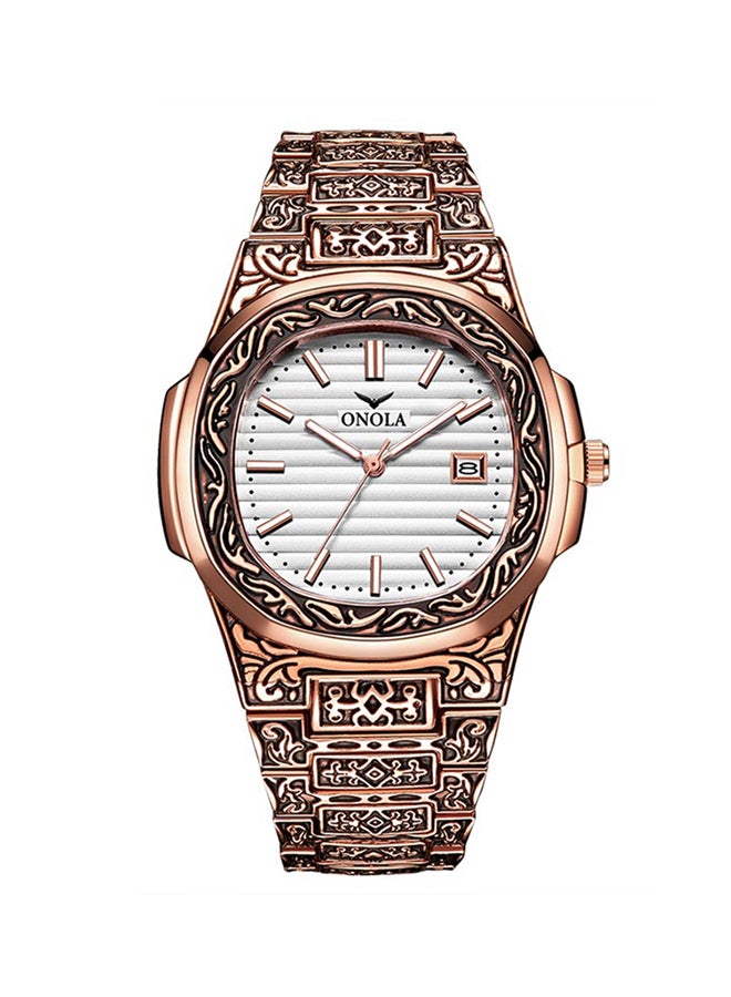 ساعة يد رقمية بعقارب مصنوعة من المعدن طراز J4227-5 unisex