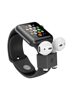 KeyBudz Protective Case Holder For Apple AirPods Generation 1/2 Black  - Image 2