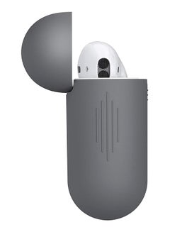 Podskinz Switch Case Cover For Apple AirPods Grey/White
