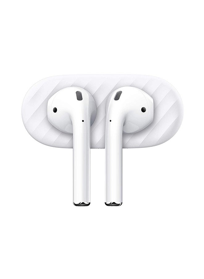 KeyBudz - Magnetic Dock Accessory For Apple AirPods White - Image 1