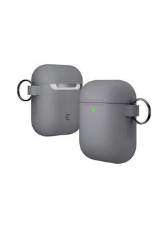 KeyBudz Podskinz Switch Case Cover For Apple AirPods Grey/White  - Image 2