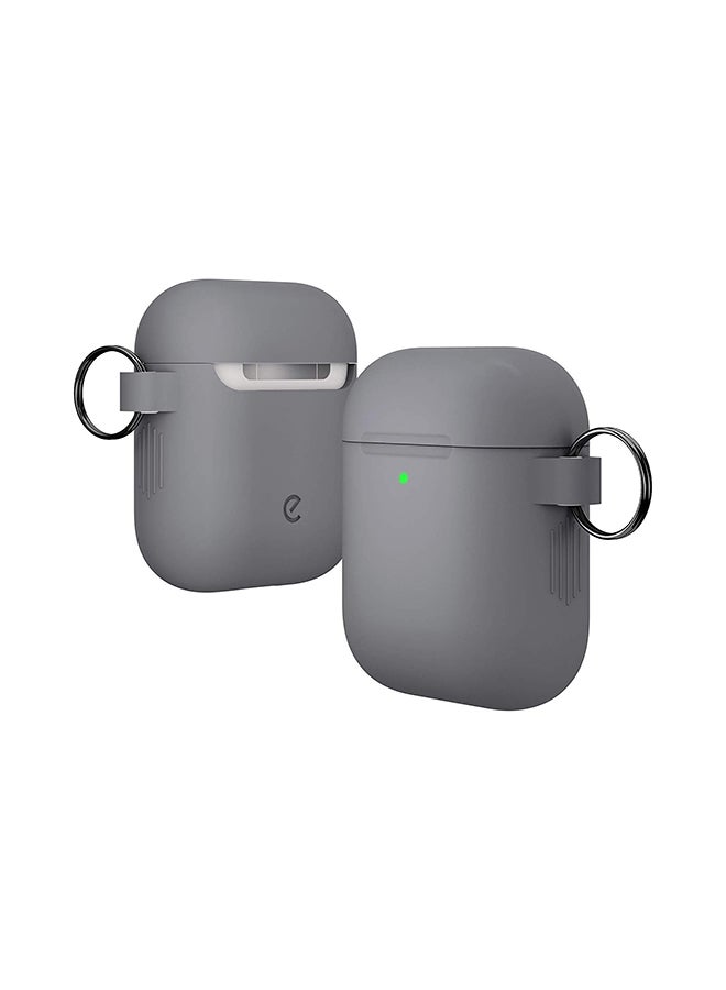KeyBudz - Podskinz Switch Case Cover For Apple AirPods Grey/White - Image 1