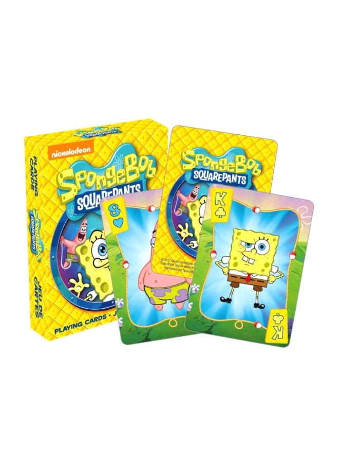 Aquarius Sponge Bob Square Pants Playing Cards 52491 